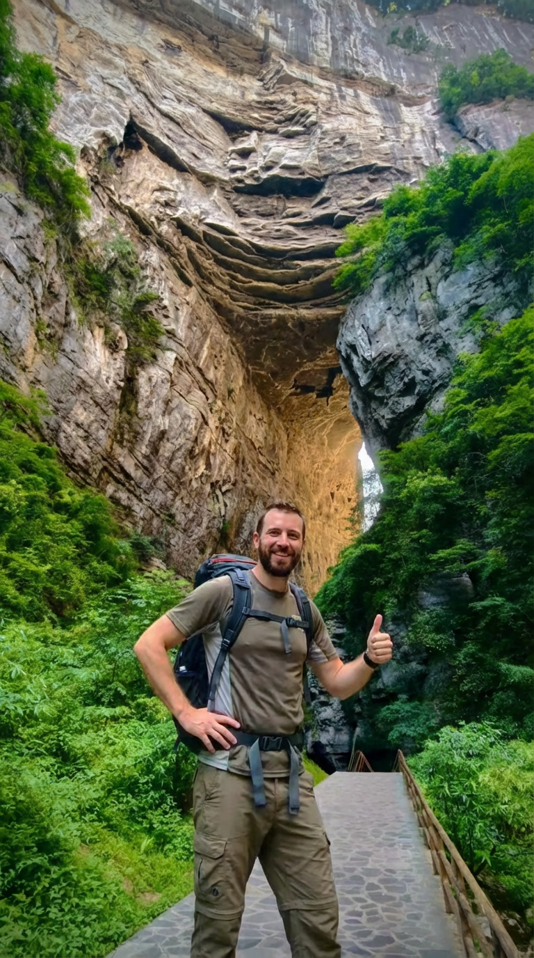 Wulong Karst National Geology Park: A Hiker’s Journey Through the Natural Three Bridges