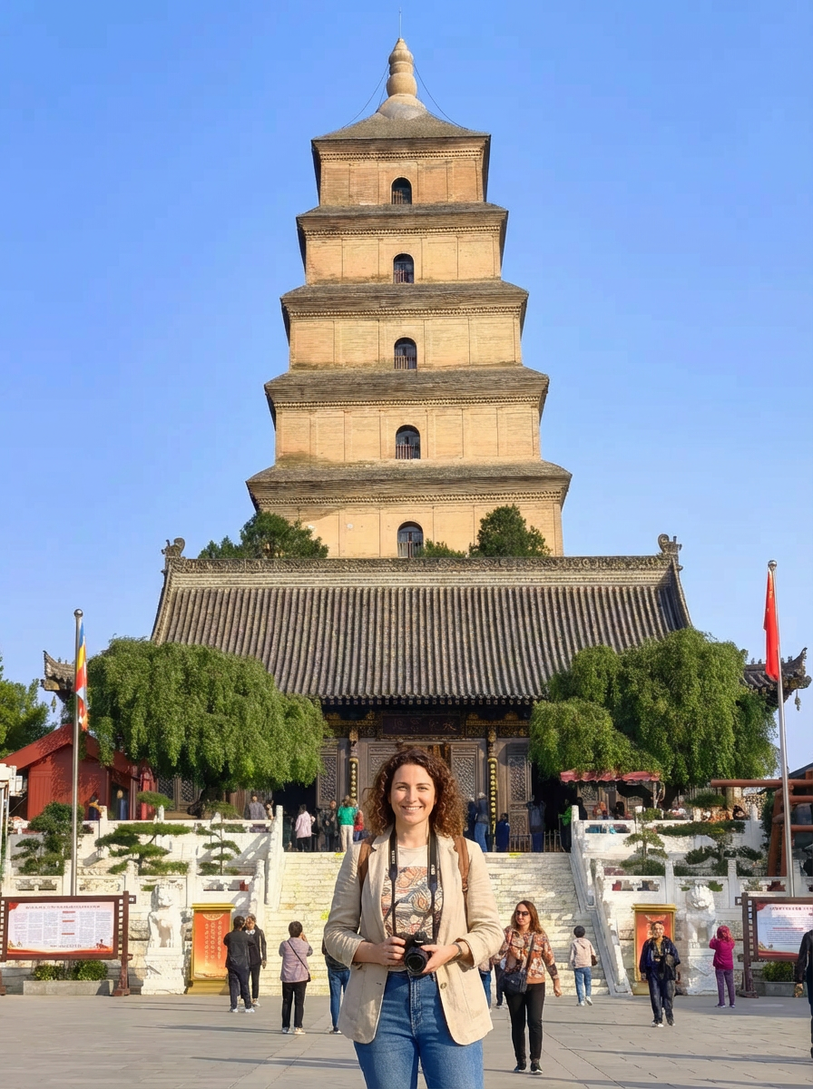 Xi'an Big Wild Goose Pagoda: Chasing Shadows of the Tang Dynasty in a Modern