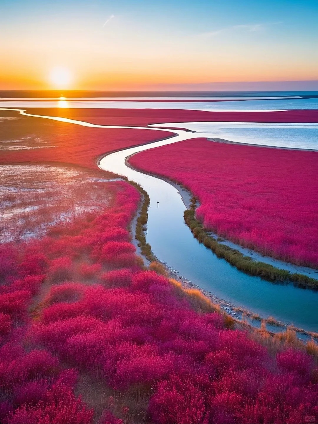 Panjin Red Beach Liaoning: A Guide to China’s Vibrant Autumn Wetland Wonderland